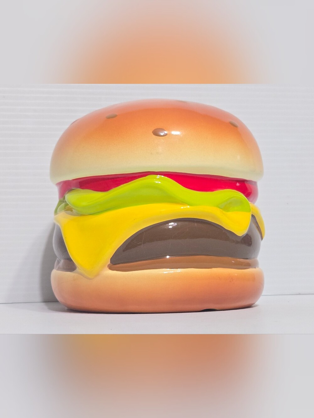 Cheeseburger Piggy Bank